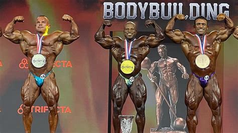 2022 Mr. Olympia Results For All Divisions – Fitness Volt.